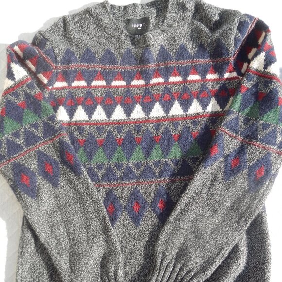 Forever 21 Men's sweater  Sz M - Picture 1 of 7